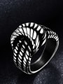 thumb High Quality Knot Shaped Titanium Men Ring 1