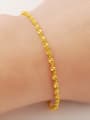 thumb Exquisite 24K Gold Plated Wave Shaped Copper Bracelet 2