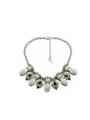 thumb Luxury Artificial Stones Alloy Necklace 0
