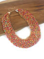 thumb Multi-layer Exaggerate Woven Rope Fashion Necklace 1