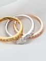 thumb Hot Selling Three Color Plated Fashion Ring 3