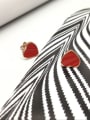 thumb Lovely Heart-shape Stud Earrings 2