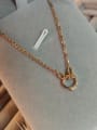 thumb Rose Gold Stainless Steel Necklace 2