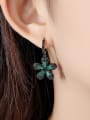 thumb Copper With Gun Plated Vintage Flower Drop Earrings 1