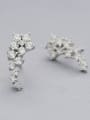 thumb Shining Zircons Star Shaped stud Earring 1