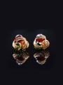 thumb Lovely Gold Plated stud Earring 0