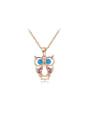 thumb All-match Owl Shaped Austria Crystal Necklace 0