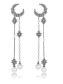 thumb Copper With  Imitation Pearl Bohemia Charm Party Drop Earrings 0