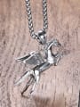 thumb Personality Horse Shaped Stainless Steel Pendant 1