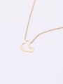 thumb Titanium With Gold Plated Simplistic Mickey Mouse  Necklaces 2