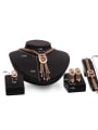 thumb Alloy Imitation-gold Plated Fashion Tassels Four Pieces Jewelry Set 2