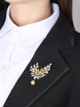thumb Copper With Gold Plated Delicate Flower Brooches 1
