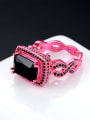 thumb Party Accessories Hot Pink Fashion Ring 3