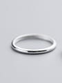 thumb Fashion 925 Silver Geometric Shaped Women Ring 0