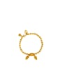 thumb Copper Alloy 24K Gold Plated Classical Beads Bracelet 0