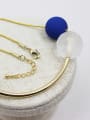 thumb All-match 18K Gold Plated Eraser Beads Necklace 2