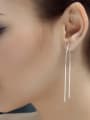 thumb Women Fresh Platinum Plated Geometric Shaped Ear Lines 1