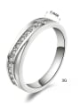 thumb Single Micro Pave Zircons Women Ring 1