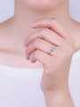 thumb Simply Style Heart Shaped Zircon Ring 1