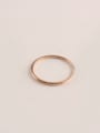 thumb Simple Single Line Fashion Ring 0