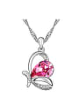 thumb Chanz using austrian Elements Crystal Necklace female Butterfly Crystal Pendant and trend 3