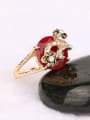 thumb Retro Ethnic style Resin stone Crystals Alloy Ring 2