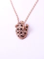 thumb Personalized Casting Leopard Head Necklace 0