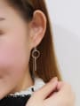 thumb Fashion Geometrical Silver Line Earrings 1