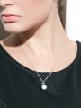 thumb austrian Crystal Pearl Necklace 1
