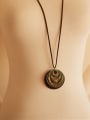 thumb Vintage Women Round Shaped Necklace 3