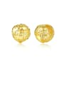 thumb Copper With Gold Plated Fashion Hollow Globe Clip On Earrings 0