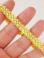 thumb Men Luxury 24K Gold Plated Letter X Shaped Bracelet 2