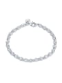 thumb Simple Fashion Silver Plated Bracelet 0