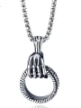 thumb Stainless Steel With Personality Skull and ghosts Chain Pendants 0