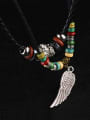 thumb Retro style Beads Wing Sweater Chain 2