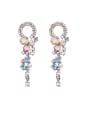 thumb Alloy With Platinum Plated Fashion Irregular Drop Earrings 2