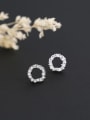 thumb Fashion Style Round Shaped Earrings 1