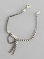 thumb Thai Silver With Antique Silver Plated Vintage Irregular Bracelets 0