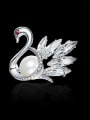 thumb High-grade Swan-shaped Brooch 0