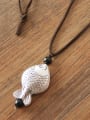 thumb Women Delicate Fish Shaped Necklace 2