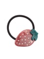 thumb Rubber Band With Cellulose Acetate Cute Fruit Hair Ropes 4