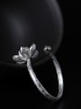 thumb Flower Double Color Opening Ring 2