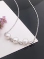 thumb Freshwater Pearl Heart-shaped Necklace 0