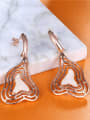 thumb Fashionable Geometric Shaped Shell Enamel Earrings 2