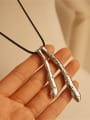 thumb Delicate Irregular Branch Shaped Necklace 3
