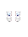 thumb Temperament Personality Simple Style Women Pearl stud Earring 0