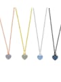 thumb Gold Plated Turquoise Simple Fashion Necklace 1