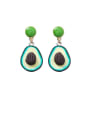 thumb Alloy With Platinum Plated Simplistic Friut Drop Earrings 0