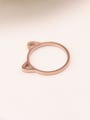 thumb Fashion Cute Cat Ear Ring 1