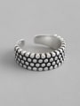 thumb 925 Sterling Silver With Antique Silver Plated Vintage Multiple rows beades   Free Size  Rings 3